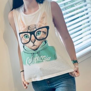 Cat Tank Top